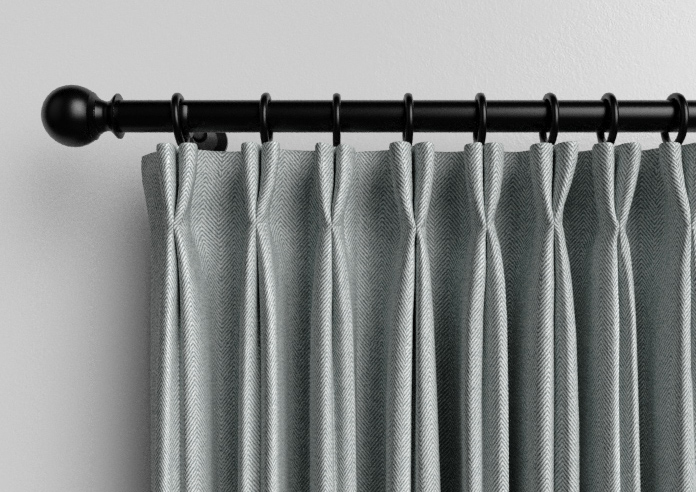 Soft Chevron, Urban Grey - Made to Measure Curtains - Image 10